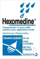 Hexomedine Transcutanee 1,5 Pour Mille, Solution Pour Application Locale à BOURG-SAINT-MAURICE
