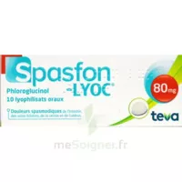 Spasfon Lyoc 80 Mg, Lyophilisat Oral à BOURG-SAINT-MAURICE