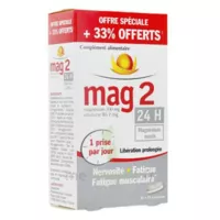 Mag 2 24h Comprimés Lp Nervosité Et Fatigue B/45+15 Offert à BOURG-SAINT-MAURICE