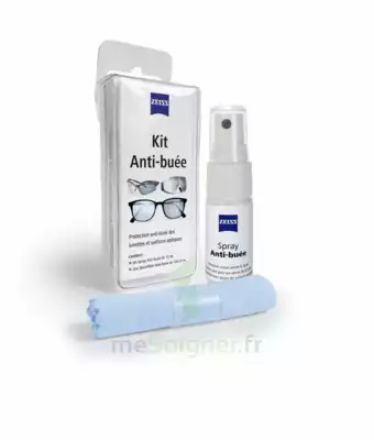 Zeiss Kit Spray Antibuée Fl/15ml + Tissu Microfibres à BOURG-SAINT-MAURICE