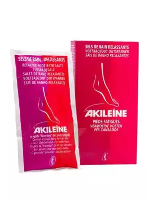 Akileine Soins Rouges Sels De Bain DÉlassant 2sach/150g à BOURG-SAINT-MAURICE